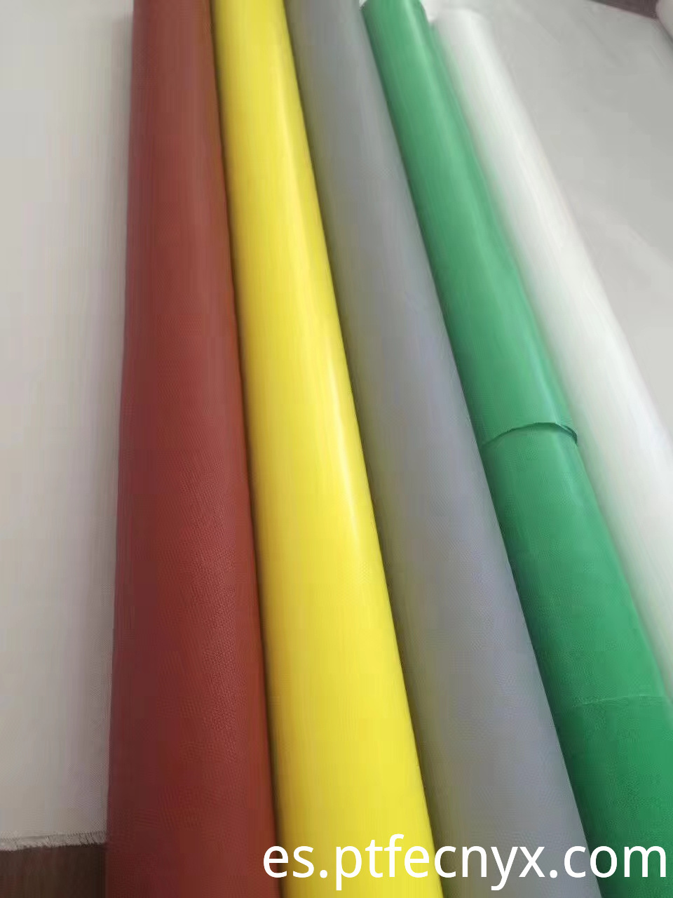 paño de goma de silicona con revestimiento de un solo lado single side coated silicone rubber cloth